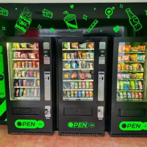 Servicio de Máquina Expendedora OPEN 24H – Instalación y Servicio Completo